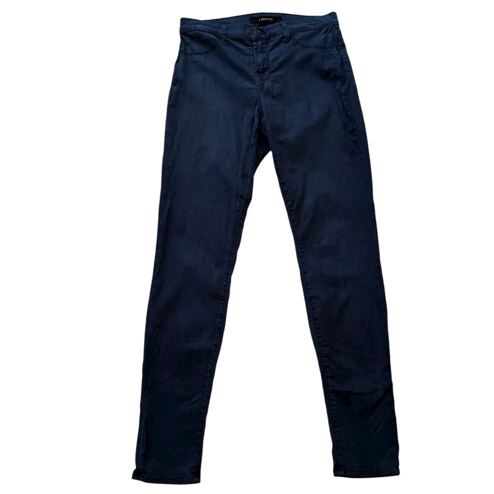 J Brand Super Skinny Jean in Carbon Blue 28 - Picture 1 of 7
